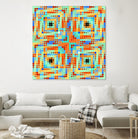 Pi_Dot_Pi_4_1_1 by Xosé Salgado on GIANT ART - orange abstract