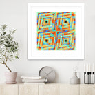 Pi_Dot_Pi_4_1_1 by Xosé Salgado on GIANT ART - orange abstract