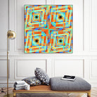 Pi_Dot_Pi_4_1_1 by Xosé Salgado on GIANT ART - orange abstract