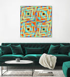 Pi_Dot_Pi_4_1_1 by Xosé Salgado on GIANT ART - orange abstract