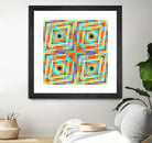 Pi_Dot_Pi_4_1_1 by Xosé Salgado on GIANT ART - orange abstract