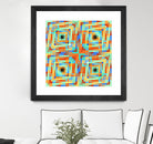 Pi_Dot_Pi_4_1_1 by Xosé Salgado on GIANT ART - orange abstract