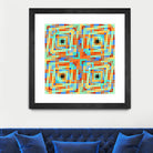 Pi_Dot_Pi_4_1_1 by Xosé Salgado on GIANT ART - orange abstract