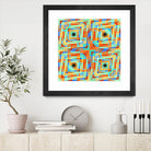 Pi_Dot_Pi_4_1_1 by Xosé Salgado on GIANT ART - orange abstract