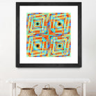 Pi_Dot_Pi_4_1_1 by Xosé Salgado on GIANT ART - orange abstract