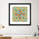 Pi_Dot_Pi_4_1_1 by Xosé Salgado on GIANT ART - orange abstract