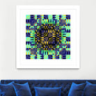 Pi_Dot_Pi_4_1_8 by Xosé Salgado on GIANT ART - yellow abstract