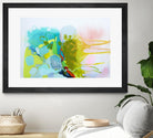 Find me comfort by Claire Desjardins on GIANT ART - pink abstract transparency