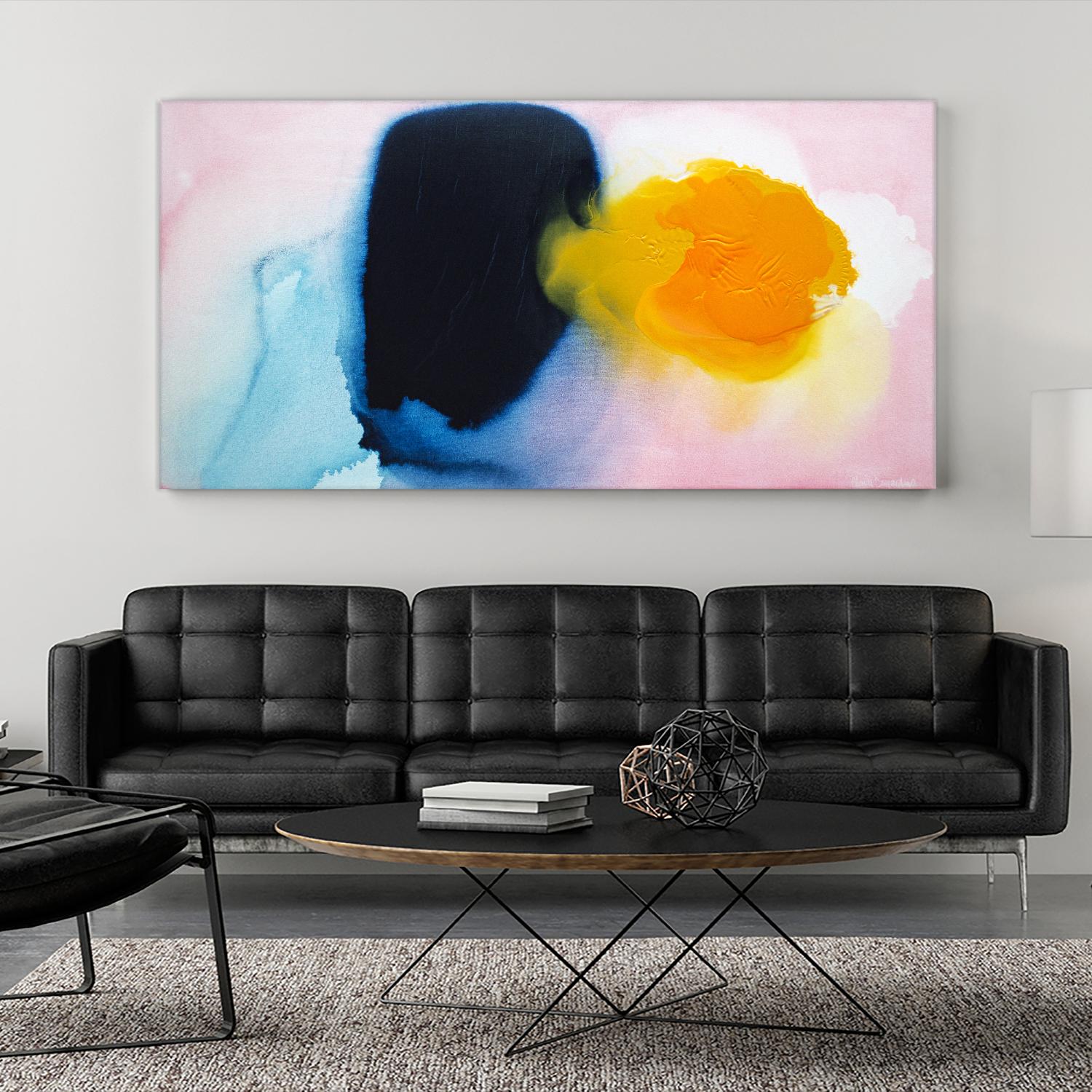Flash by Claire Desjardins on GIANT ART - pink abstract