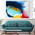 Maya IV by Claire Desjardins on GIANT ART - red abstract transparence