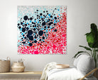 Puddles of people by Claire Desjardins on GIANT ART - blue abstract