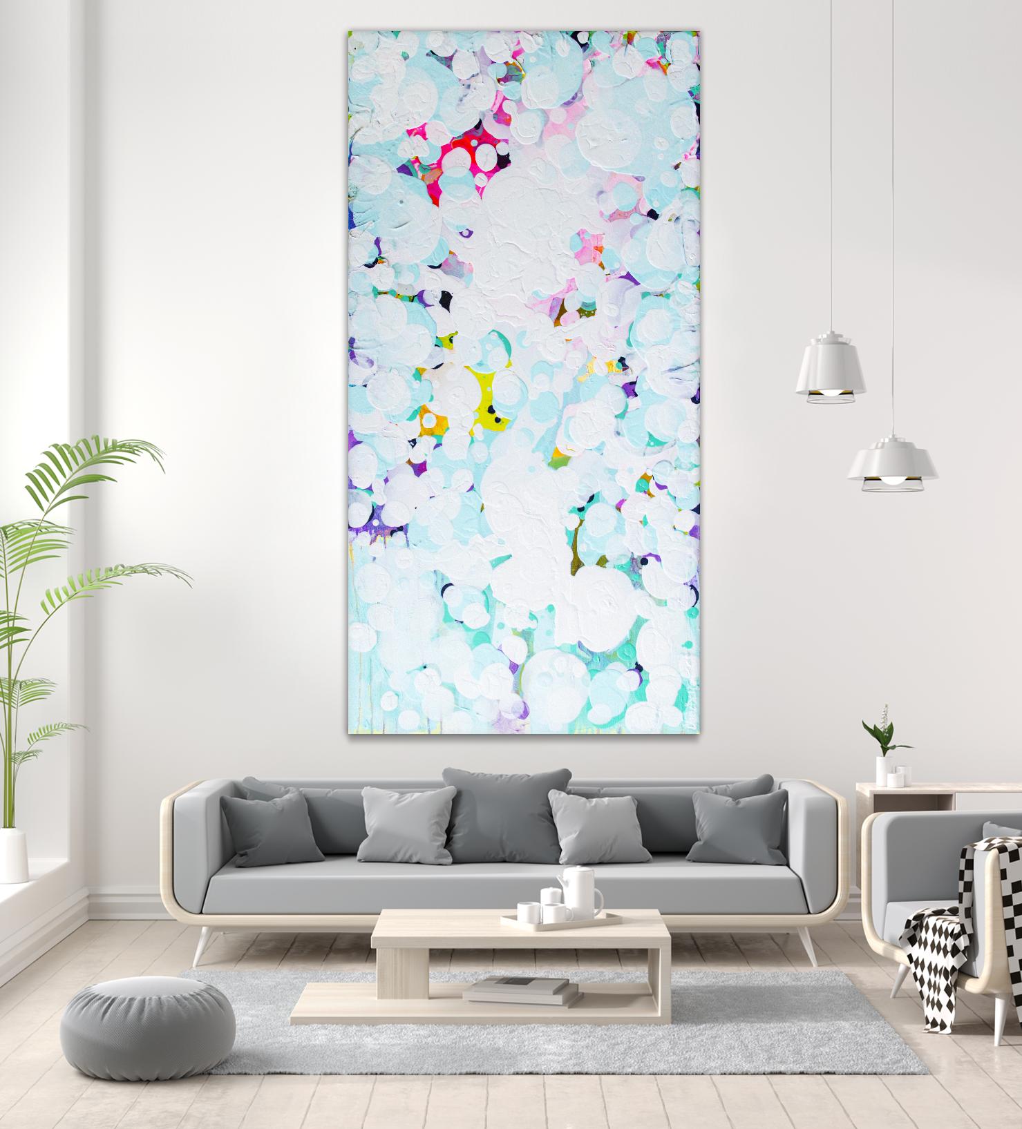 Quick by Claire Desjardins on GIANT ART - white abstract artistes du québec