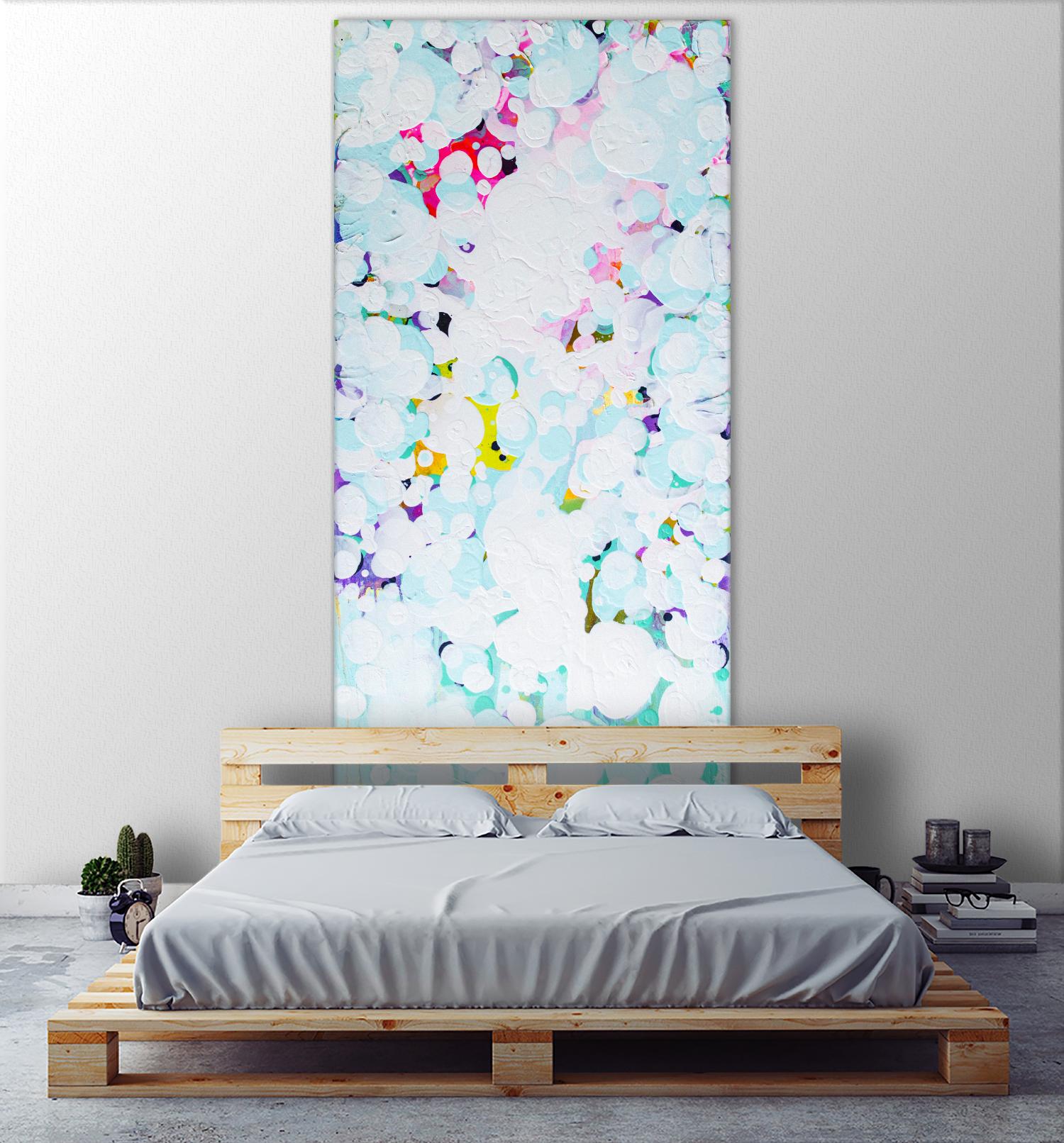 Quick by Claire Desjardins on GIANT ART - white abstract artistes du québec