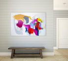 Summer ahead by Claire Desjardins on GIANT ART - red abstract artistes du québec