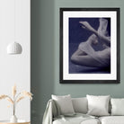 Float 1 by Peter Morneau on GIANT ART - blue figurative dancer
