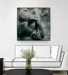 Float 2 by Peter Morneau on GIANT ART - black figurative ballerine