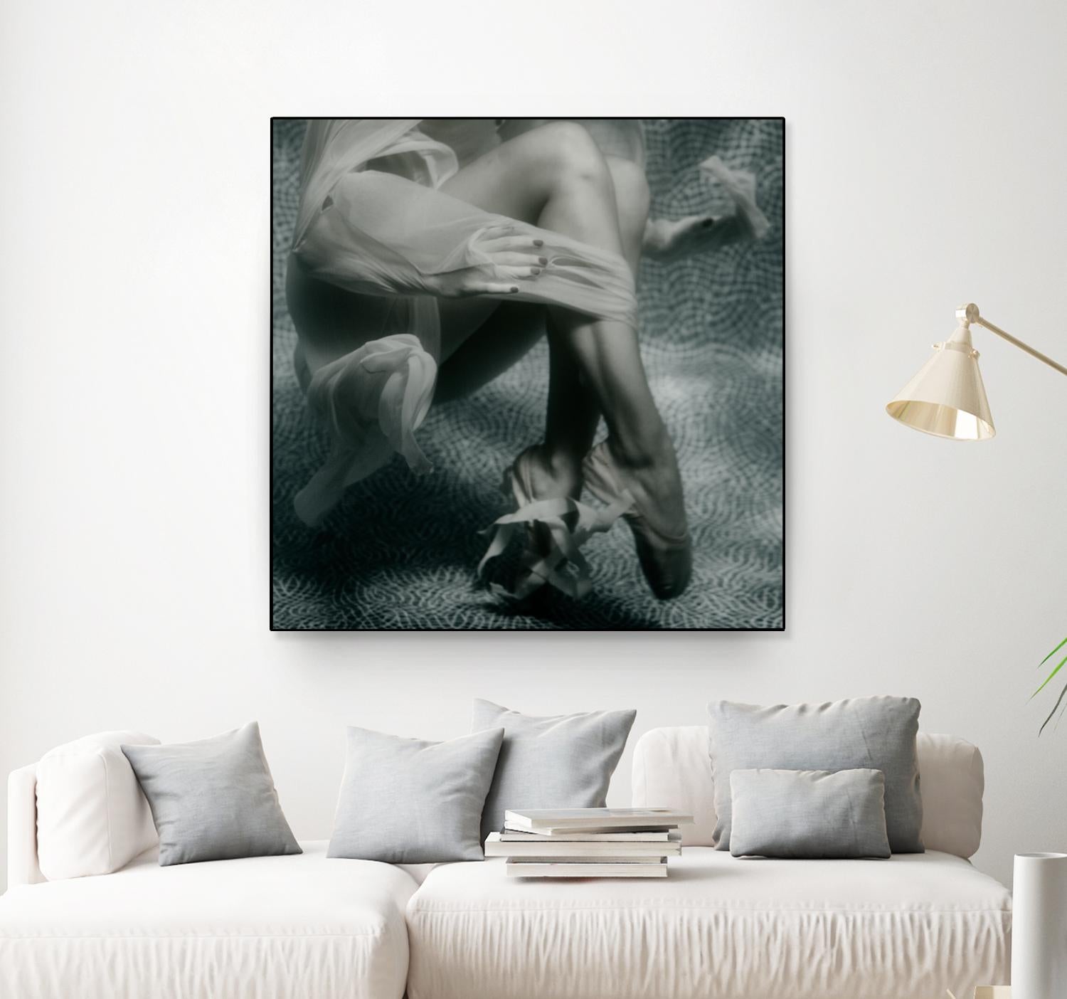 Float 2 by Peter Morneau on GIANT ART - black figurative ballerine