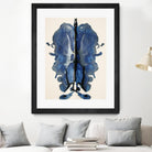 Blue Ink Laos by Daniel Stanford on GIANT ART - blue artistes du québec quebec artists