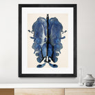 Blue Ink Laos by Daniel Stanford on GIANT ART - blue artistes du québec quebec artists