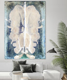 White Ink Laos by Daniel Stanford on GIANT ART - white abstract