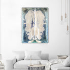 White Ink Laos by Daniel Stanford on GIANT ART - white abstract