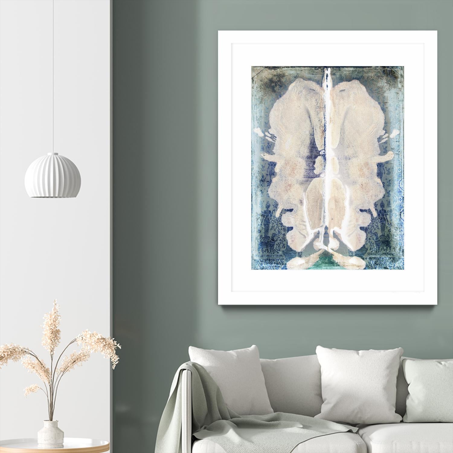 White Ink Laos by Daniel Stanford on GIANT ART - white abstract cerveau