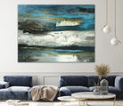 2018-02-12 by Kathleen Cloutier on GIANT ART - white abstract