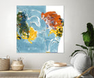 Flower Flow by Diane Lambin on GIANT ART - white abstract