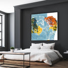 Flower Flow by Diane Lambin on GIANT ART - white abstract