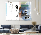 Caballeros Collage by Diane Lambin on GIANT ART - blue abstract