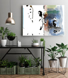 Caballeros Collage by Diane Lambin on GIANT ART - blue abstract