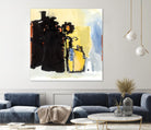 Vases Collage by Diane Lambin on GIANT ART - yellow abstract