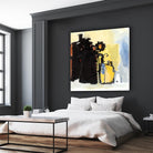 Vases Collage by Diane Lambin on GIANT ART - yellow abstract