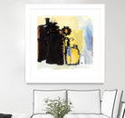 Vases Collage by Diane Lambin on GIANT ART - yellow abstract