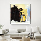 Vases Collage by Diane Lambin on GIANT ART - yellow abstract