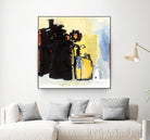 Vases Collage by Diane Lambin on GIANT ART - yellow abstract
