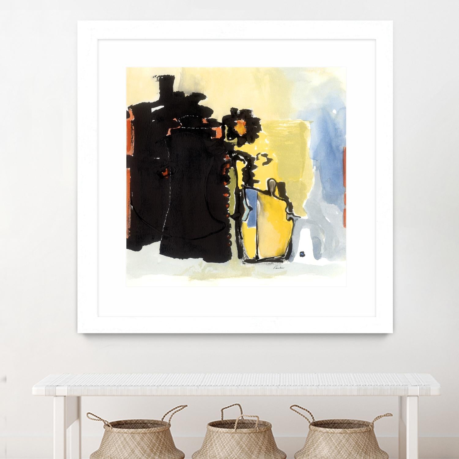 Vases Collage by Diane Lambin on GIANT ART - yellow abstract