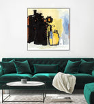 Vases Collage by Diane Lambin on GIANT ART - yellow abstract