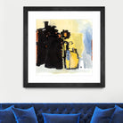Vases Collage by Diane Lambin on GIANT ART - yellow abstract