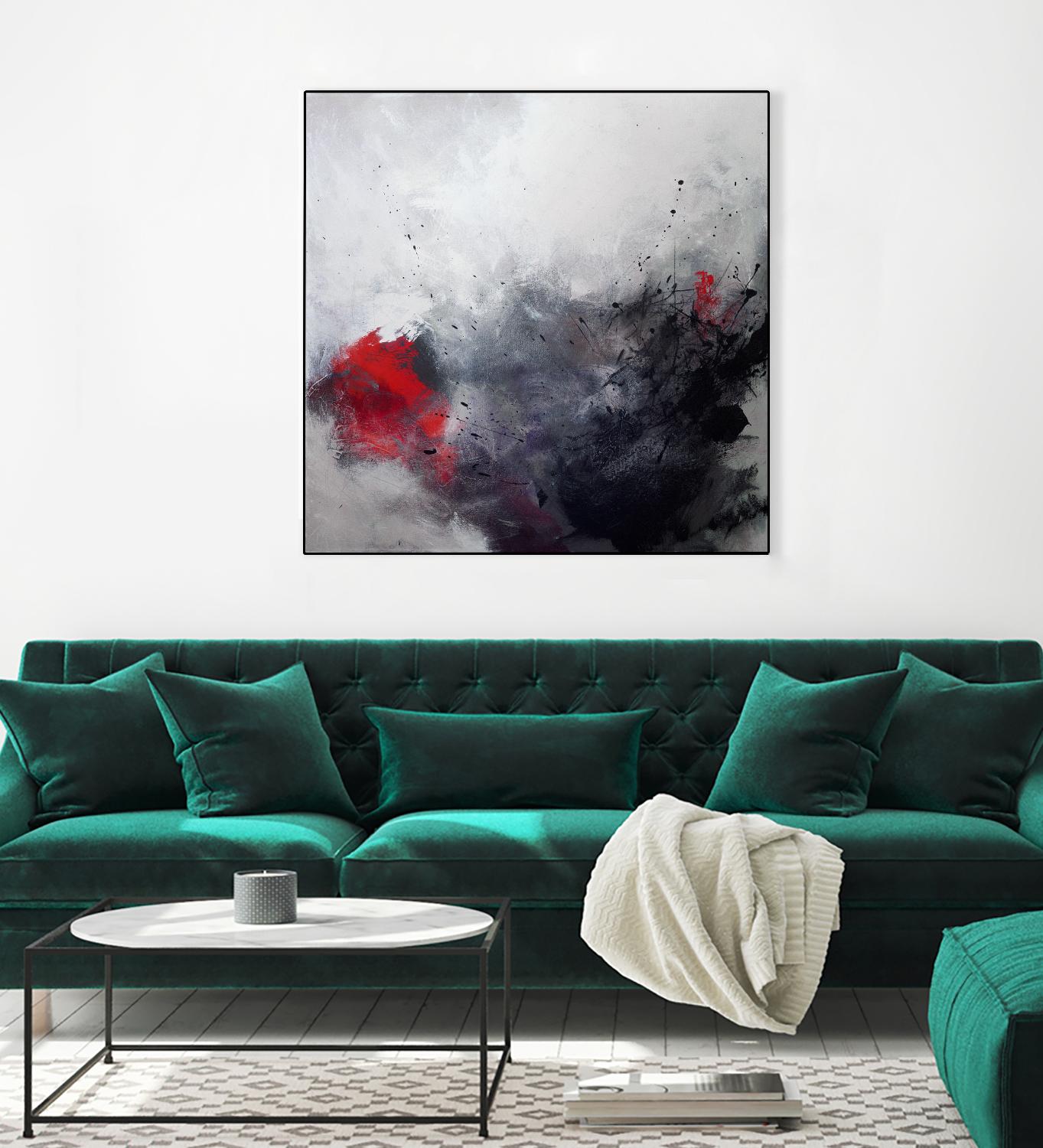 Unanchored by Roland Benoît on GIANT ART - grey abstract