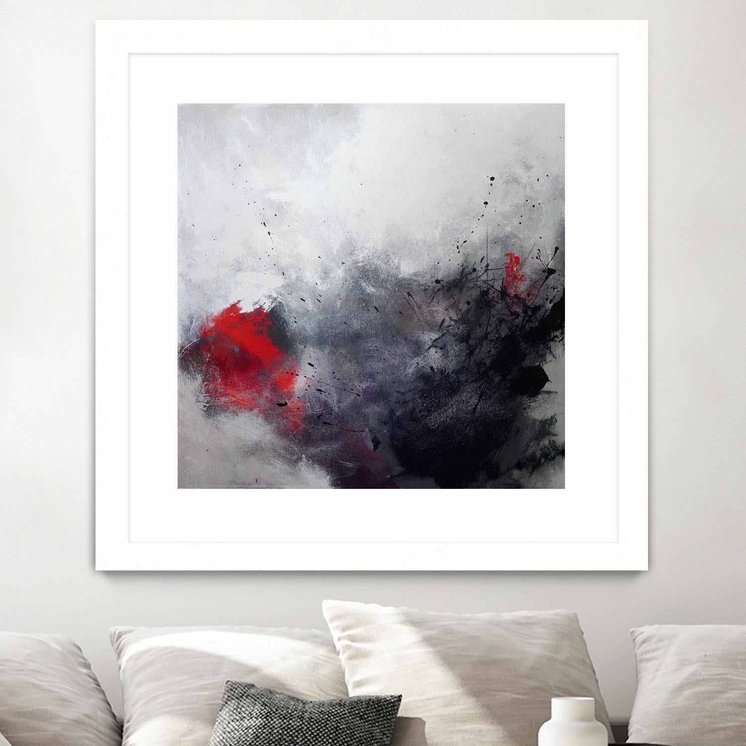 Unanchored by Roland Benoît on GIANT ART - grey abstract