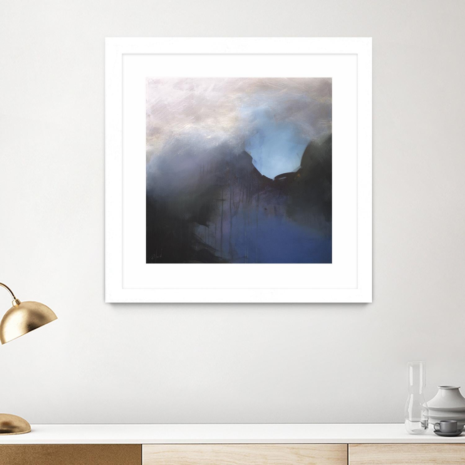 Passage by Roland Benoît on GIANT ART - blue abstract