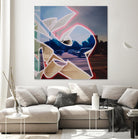 False Future by James Nye on GIANT ART - beige street art graffiti