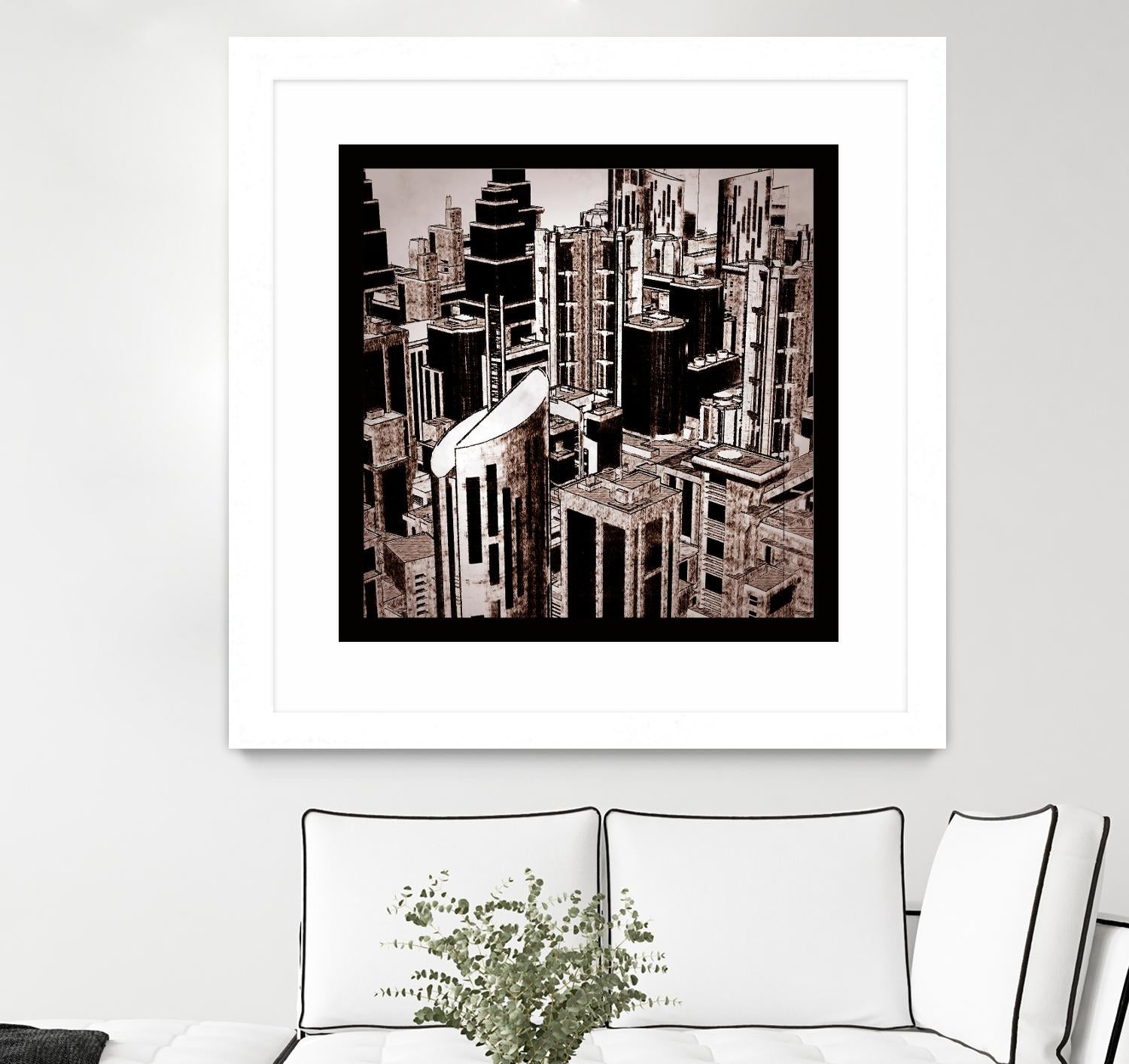 Megapolis 2 by Jefd on GIANT ART - black digital