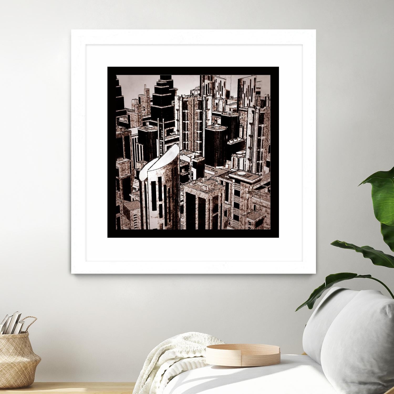Megapolis 2 by Jefd on GIANT ART - black digital
