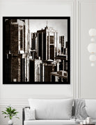 Megapolis 3 by Jefd on GIANT ART - black digital buildings