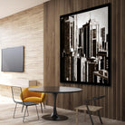 Megapolis 3 by Jefd on GIANT ART - black digital buildings