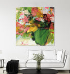 Beach Lover by Doris Savard on GIANT ART - pink flowers artistes du québec