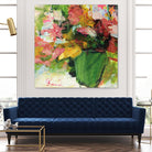 Beach Lover by Doris Savard on GIANT ART - pink flowers artistes du québec