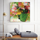 Beach Lover by Doris Savard on GIANT ART - pink flowers artistes du québec